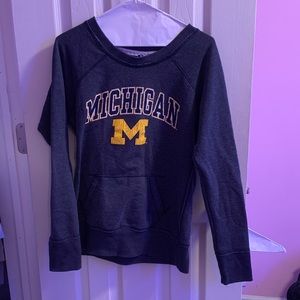 Michigan crew neck